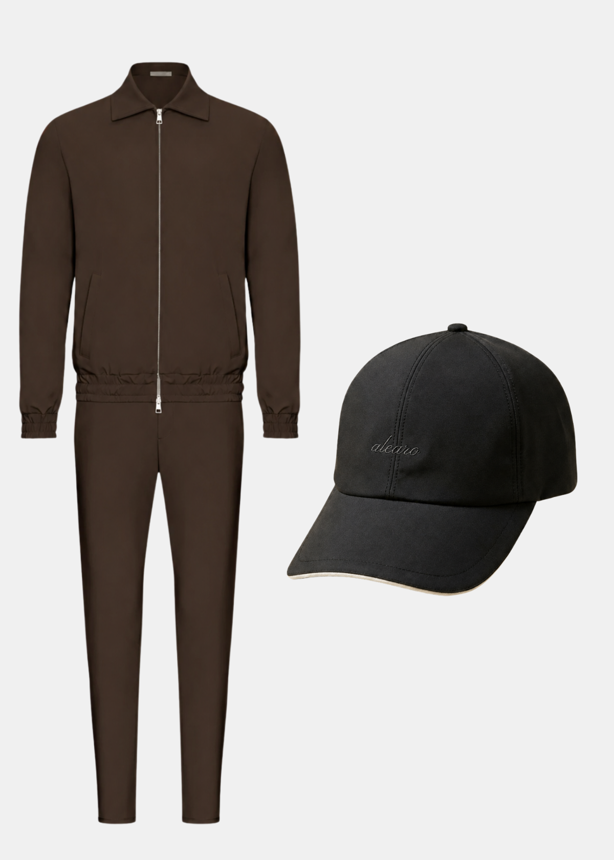 Combi-set | Techsuit | Pet | Bruin & Zwart