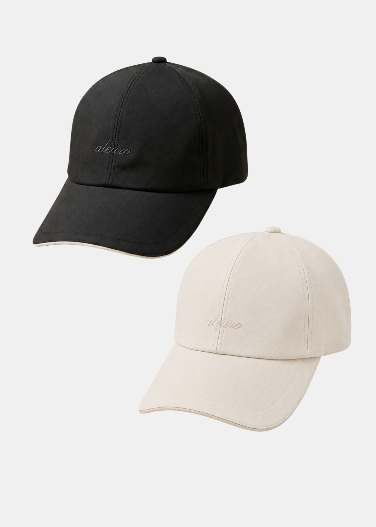 Duo-set | Alearo | Pet | Zwart & Creme